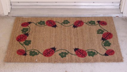 Ladybug Doormat